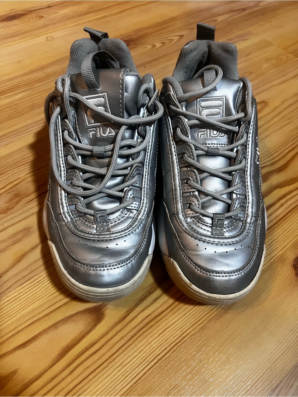 Fila Silver Metallic Women's Sneakers